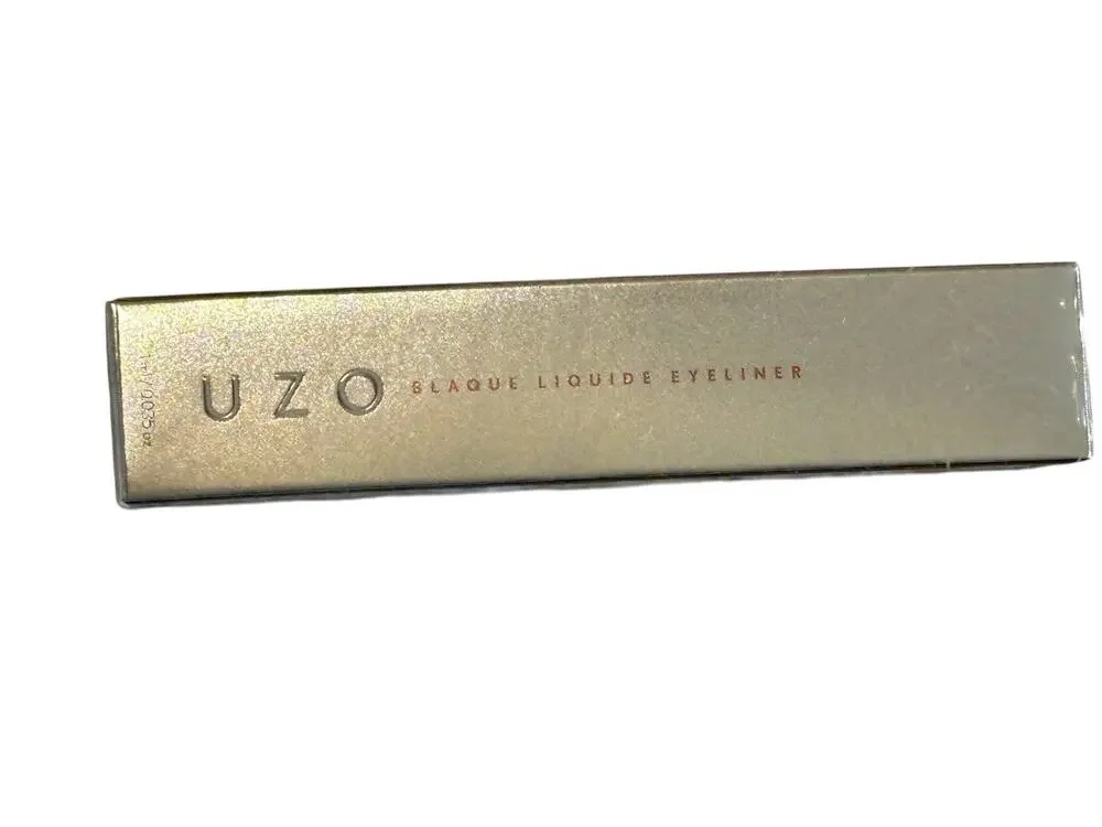 UZO Blaque Liquid Eyeliner 1ml Waterproof NEW In SEALED Box Pen Black Liner